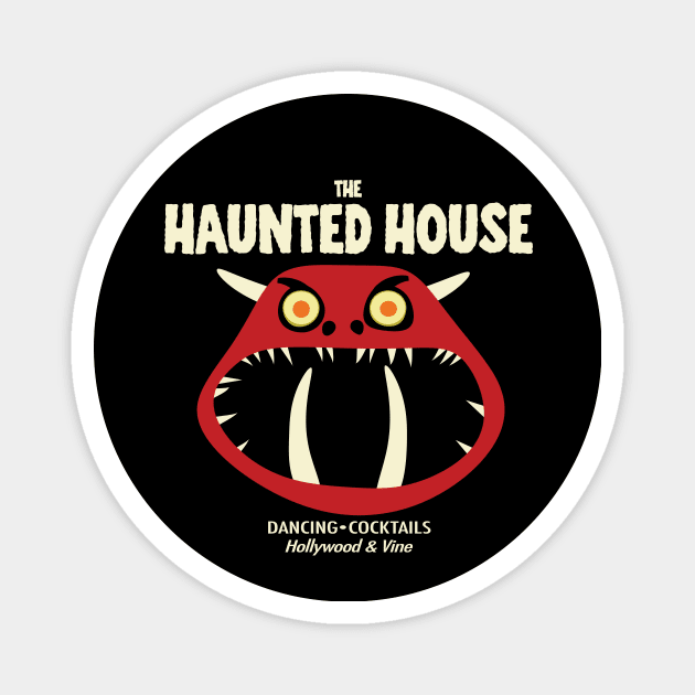 The Haunted House Magnet by Friend Gate